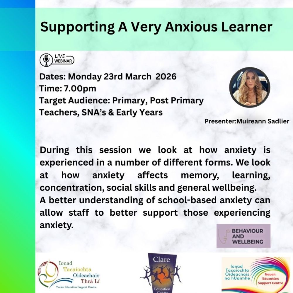 SP26-92 Supporting a Very Anxious Learner 